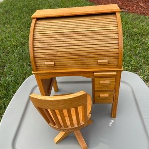 American Girl Kit’s School desk and chair